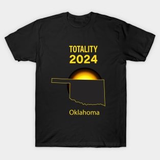 Total Solar Eclipse Oklahoma State 2024 T-Shirt